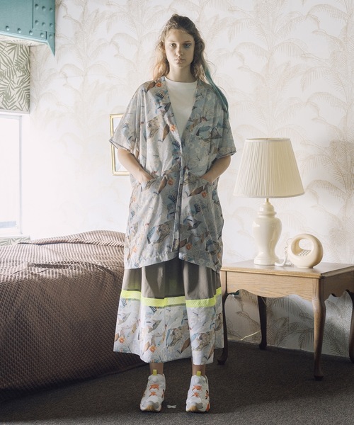 bedsidedrama（ベットサイドドラマ）の「Arts & Crafts Gilet Cardigan（カーディガン/ボレロ・レディース・ブラック/グレー・1/2）」の5枚目の写真