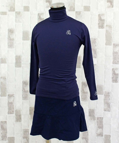 ゴルフウェア レディース タートルネック インナーシャツ アンダー