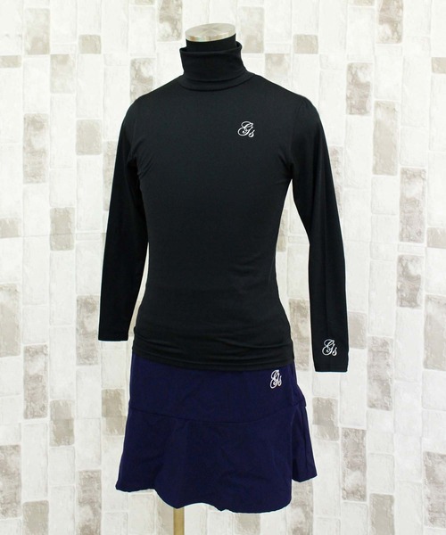 ゴルフウェア レディース タートルネック インナーシャツ アンダー