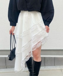 アシンメトリースカート