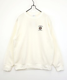 Burner（バーナー）の「【GROOVY STORE】ワンポイント刺繍裏起毛トレーナー（スウェット）」