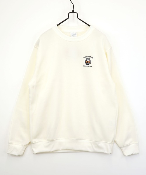 Burner（バーナー）の「【GROOVY STORE】ワンポイント刺繍裏起毛トレーナー（スウェット・メンズ・ライトブラック/ダークブルー/ホワイト系その他2/ブラック系その他2/ブラック/ホワイト/モカ/スミクロ/ダークネイビー/杢グレー/ブラック系その他3/ブラック系その他4/オフホワイト/ブラック系その他5/グレー系その他2/ブラウン/グレイッシュベージュ/パープル系/ホワイト系その他3/ブラック系その他6・LL/M/L）」の3枚目の写真