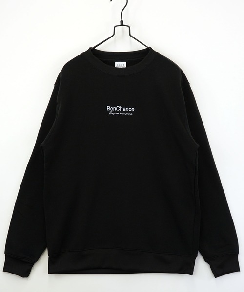 Burner（バーナー）の「【GROOVY STORE】ワンポイント刺繍裏起毛トレーナー（スウェット・メンズ・ライトブラック/ダークブルー/ホワイト系その他2/ブラック系その他2/ブラック/ホワイト/モカ/スミクロ/ダークネイビー/杢グレー/ブラック系その他3/ブラック系その他4/オフホワイト/ブラック系その他5/グレー系その他2/ブラウン/グレイッシュベージュ/パープル系/ホワイト系その他3/ブラック系その他6・LL/M/L）」の12枚目の写真