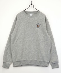 【GROOVY STORE】ワンポイント刺繍裏起毛トレーナー