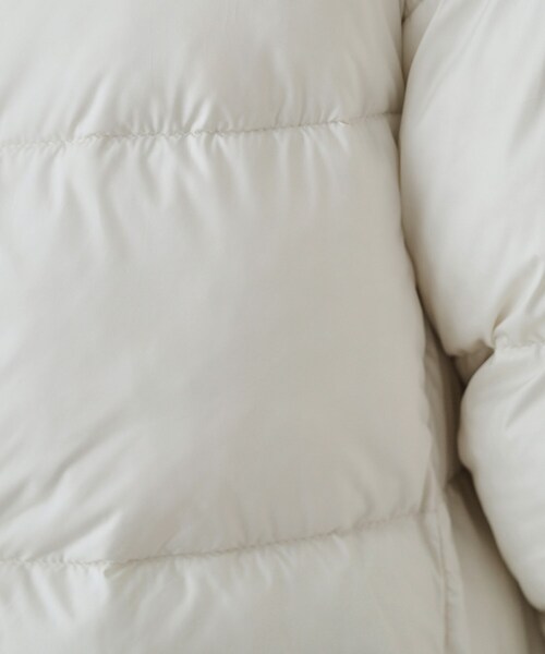 SHOO・LA・RUE（シューラルー）の「◆【洗える/撥水】中綿スタンドカラージャケット（その他アウター・レディース・ブラック/ダークグレー/オフホワイト・04/03/02/01）」の16枚目の写真