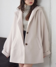 RETRO GIRL | Fウールフードミディコート(その他アウター)