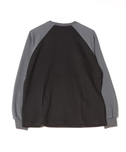 ACOVER（オコボ）の「A'GEM/9 × .kom 『ACOVER/オコボ』 Dreaming Raglan Overfit Long Sleeve /ドリーミングラグランオーバーフィットロングスリーブ（Tシャツ/カットソー・レディース・チャコールグレー/ライトグレー/ブラック・FREE）」の13枚目の写真
