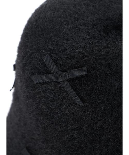 ehka sopo（エヘカソポ）の「シャギーリボンバケットハット（ハット・レディース・グレー/ブラック/キナリ・F）」の14枚目の写真