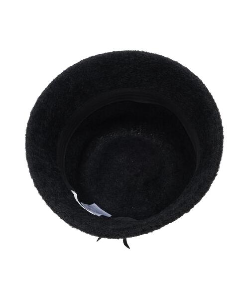 ehka sopo（エヘカソポ）の「シャギーリボンバケットハット（ハット・レディース・グレー/ブラック/キナリ・F）」の13枚目の写真