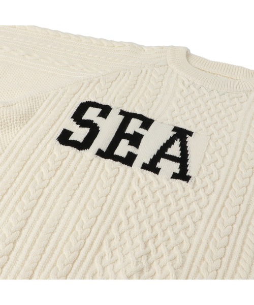 A HOOP CABLE PULLOVER（ニット/セーター）｜WIND AND SEA（ウィン
