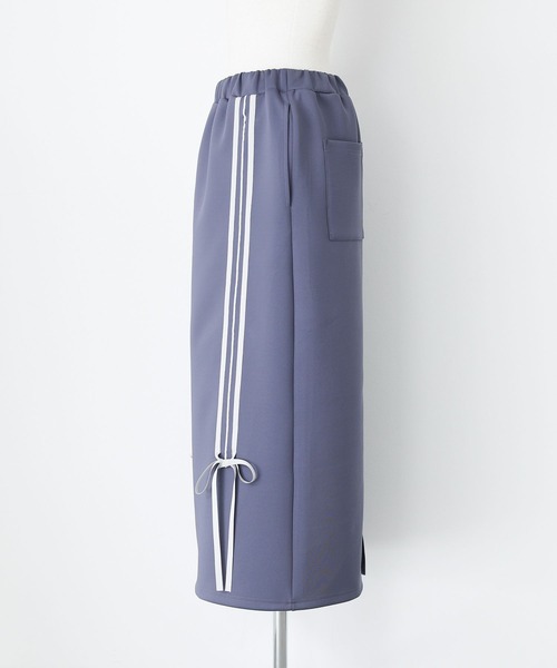 somari imagination（ソマリ イマジネーション）の「『リボンジャージスカート』（スカート・レディース・ブルー/ブラック・2/1）」の14枚目の写真