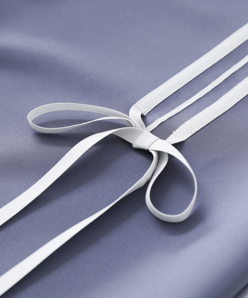 somari imagination（ソマリ イマジネーション）の「『リボンジャージスカート』（スカート・レディース・ブルー/ブラック・2/1）」の16枚目の写真