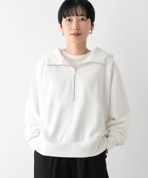 セール】ハーフZIPフーディー 147322（パーカー）｜LEPSIM（レプシィム