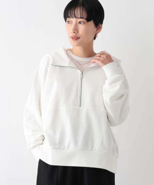 セール】ハーフZIPフーディー 147322（パーカー）｜LEPSIM（レプシィム