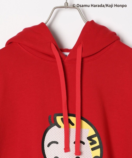 LEPSIM（レプシィム）の「【OSAMU GOODS×LEPSIM】裏毛パーカー　251554（パーカー・レディース・レッド/アイボリー・FREE）」の9枚目の写真