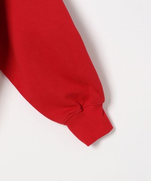 LEPSIM（レプシィム）の「【OSAMU GOODS×LEPSIM】裏毛パーカー　251554（パーカー・レディース・レッド/アイボリー・FREE）」の3枚目の写真