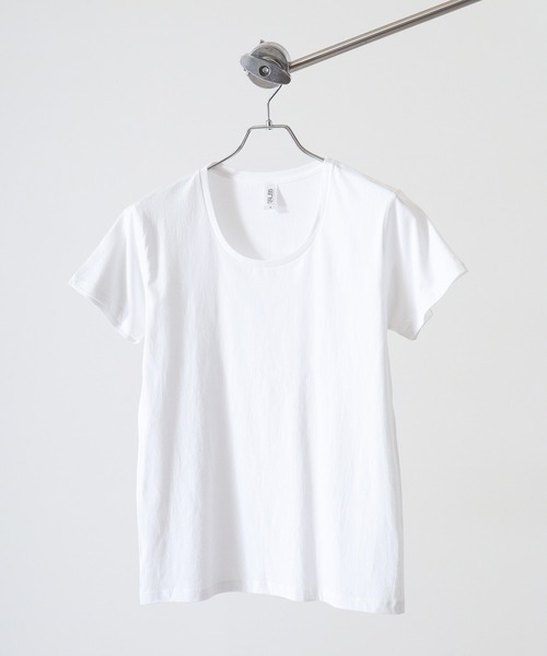 セール】TRUSS ｽﾘﾑﾌｨｯﾄUﾈｯｸTｼｬﾂ（Tシャツ/カットソー）｜TRUSS