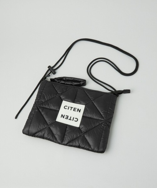 CITEN(シテン)の「<CITEN>CITENパデッドサコッシュ(ショルダーバッグ・レディース・ライトグレー/ブラック/ライム/シルバー/その他4/ダークグレー/ケリーグリーン/ターコイズブルー系・FREE)」の20枚目の写真