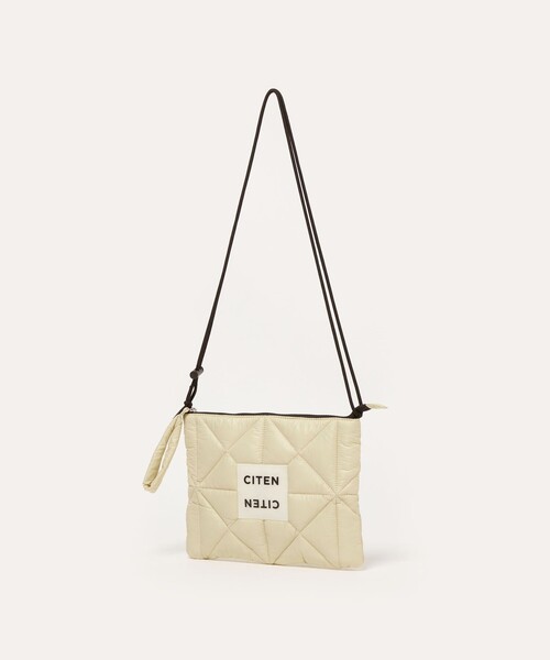 CITEN(シテン)の「<CITEN>CITENパデッドサコッシュ(ショルダーバッグ・レディース・ライトグレー/ブラック/ライム/シルバー/その他4/ダークグレー/ケリーグリーン/ターコイズブルー系・FREE)」の18枚目の写真