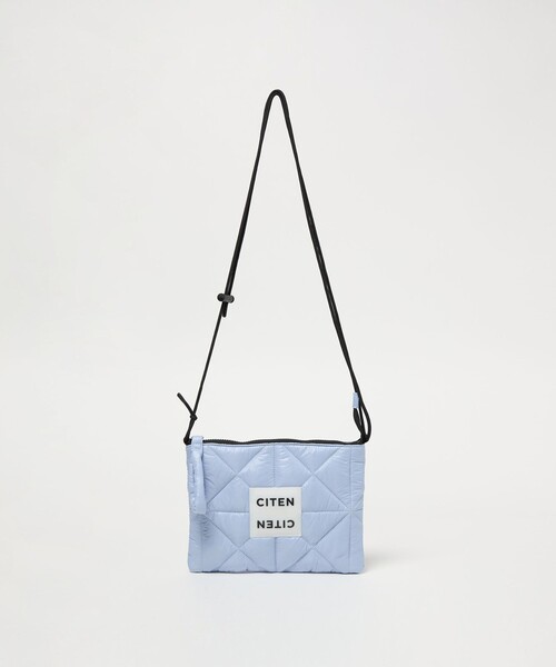 CITEN(シテン)の「<CITEN>CITENパデッドサコッシュ(ショルダーバッグ・レディース・ライトグレー/ブラック/ライム/シルバー/その他4/ダークグレー/ケリーグリーン/ターコイズブルー系・FREE)」の14枚目の写真
