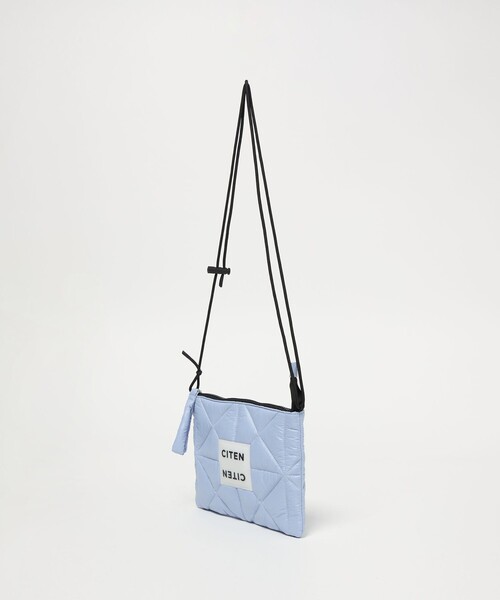 CITEN(シテン)の「<CITEN>CITENパデッドサコッシュ(ショルダーバッグ・レディース・ライトグレー/ブラック/ライム/シルバー/その他4/ダークグレー/ケリーグリーン/ターコイズブルー系・FREE)」の15枚目の写真