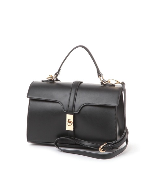 GLOBAL WORK(グローバルワーク)の「スペ軽メタル2WAYBAG/234502(ショルダーバッグ・レディース・ベージュ/ブラック/アイボリー・ONE SIZE)」の1枚目の写真