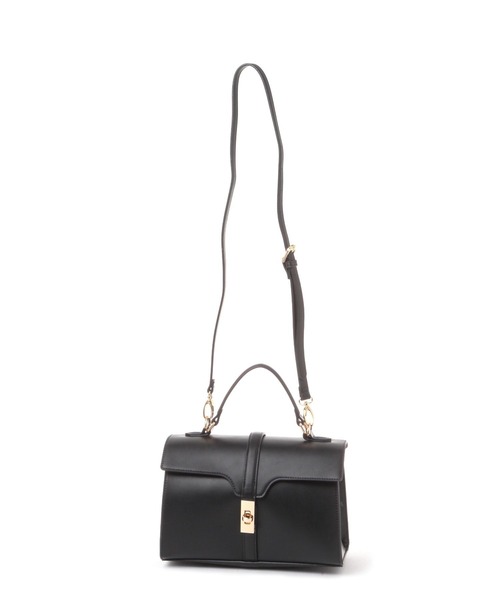 GLOBAL WORK(グローバルワーク)の「スペ軽メタル2WAYBAG/234502(ショルダーバッグ・レディース・ベージュ/ブラック/アイボリー・ONE SIZE)」の6枚目の写真