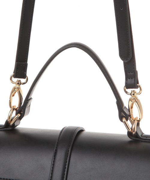 GLOBAL WORK(グローバルワーク)の「スペ軽メタル2WAYBAG/234502(ショルダーバッグ・レディース・ベージュ/ブラック/アイボリー・ONE SIZE)」の9枚目の写真