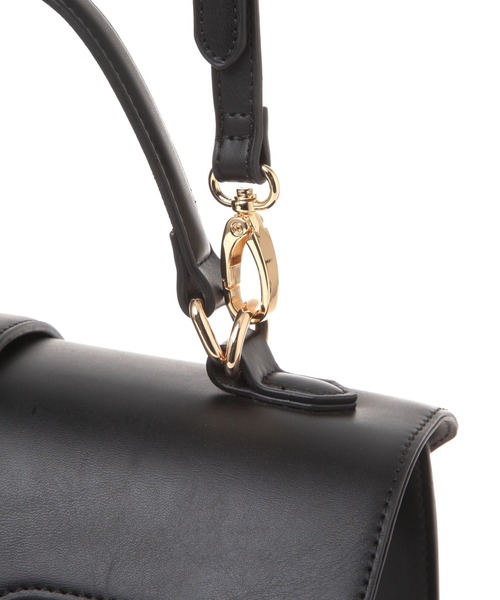 GLOBAL WORK(グローバルワーク)の「スペ軽メタル2WAYBAG/234502(ショルダーバッグ・レディース・ベージュ/ブラック/アイボリー・ONE SIZE)」の10枚目の写真