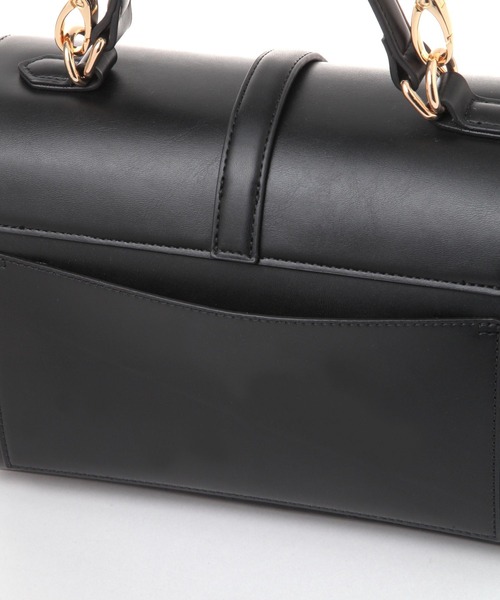 GLOBAL WORK(グローバルワーク)の「スペ軽メタル2WAYBAG/234502(ショルダーバッグ・レディース・ベージュ/ブラック/アイボリー・ONE SIZE)」の16枚目の写真