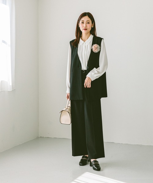 GLOBAL WORK(グローバルワーク)の「スペ軽メタル2WAYBAG/234502(ショルダーバッグ・レディース・ベージュ/ブラック/アイボリー・ONE SIZE)」の22枚目の写真