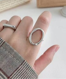 L LABEL（エルラベル）の「メタルサークルオープンリング（リング）」