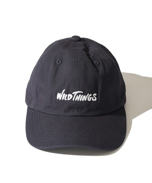 WILD THINGS（ワイルドシングス）の「【WILD THINGS/ワイルドシングス】LOGO CAP / フロントロゴ刺繍キャップ（キャップ・メンズ・オリーブ/アイボリー/ブラック/ベージュ/ネイビー・FREE）」の10枚目の写真