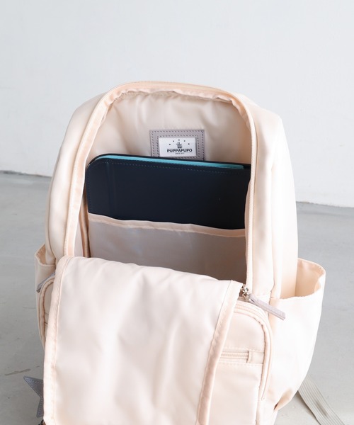 PUPPAPUPO（プッパプーポ）の「キッズリュック チャーム付き Mサイズ（バックパック/リュック・キッズ・グレー/ベージュ/ブラック・FREE）」の11枚目の写真