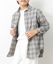 NOLLEY’S | シャギーチェック レギュラーシャツ(シャツ/ブラウス)