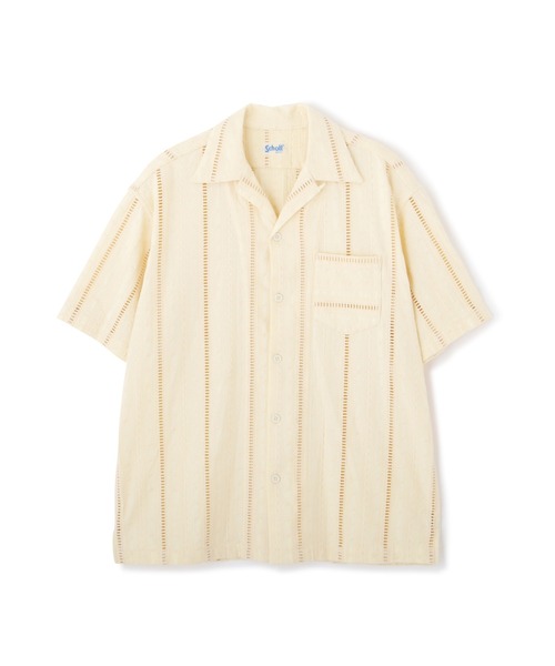 Schott/ショット/CR SHIRT 'EMBROIDERY'/コットン レーヨン 刺繍