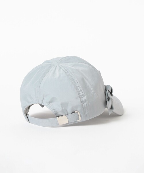 Ray BEAMS（レイビームス）の「【別注】Casselini / フロント リボン キャップ（キャップ・レディース・ブラック/ライトグレー・ONE SIZE）」の13枚目の写真