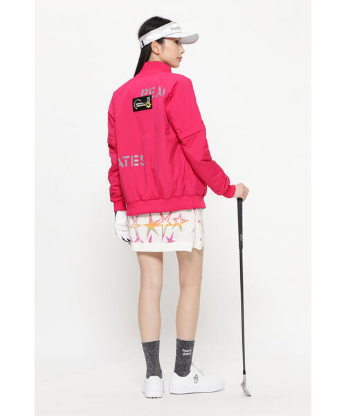 PEARLY GATES ストレッチリップストップ リバーシブル中綿ブルゾン FTY×Nyストレッチリップストップ リバーシブル中綿ブルゾン