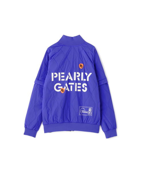 PEARLY GATES ストレッチリップストップ リバーシブル中綿ブルゾン FTY×Nyストレッチリップストップ リバーシブル中綿ブルゾン
