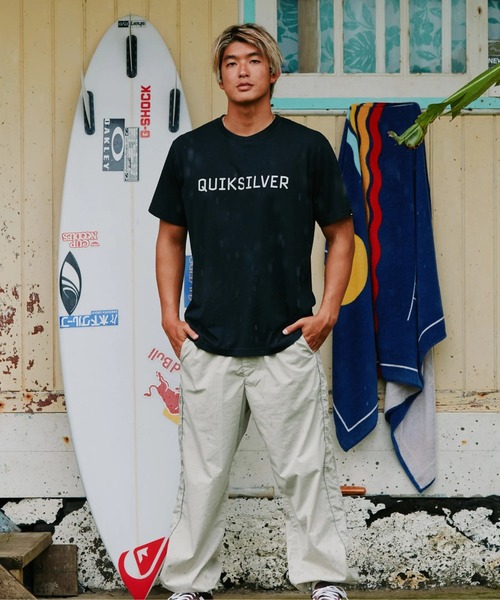 Quiksilver(クイックシルバー)の「QS RIDER PROOF PANTS /クイックシルバーサイドロゴプリントパンツ(その他パンツ・メンズ・ブラック/グレー・MEDIUM/LARGE/X-LARGE)」の13枚目の写真
