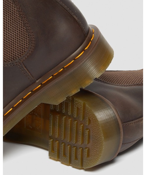Dr. Martens(ドクターマーチン)の「Dr. Martens/ドクターマーチン 2976 イエローステッチ チェルシー ブーツ 27486201(ブーツ・メンズ・ブラウン・UK3/UK4/UK5/UK6/UK7/UK8/UK9/UK10/UK11)」の8枚目の写真