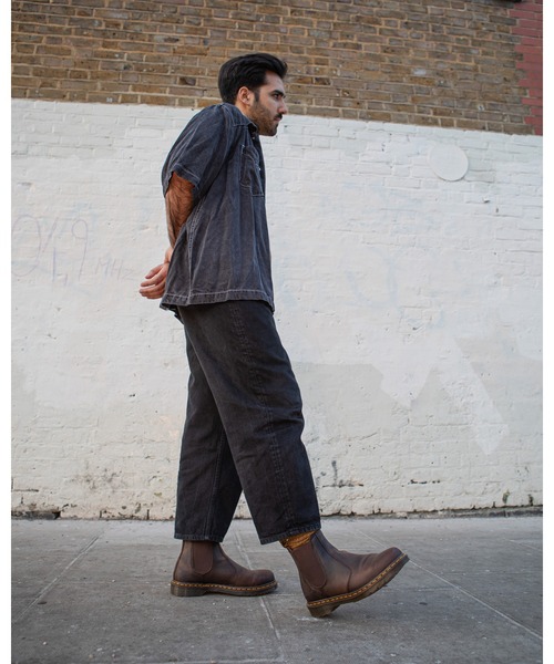 Dr. Martens(ドクターマーチン)の「Dr. Martens/ドクターマーチン 2976 イエローステッチ チェルシー ブーツ 27486201(ブーツ・メンズ・ブラウン・UK3/UK4/UK5/UK6/UK7/UK8/UK9/UK10/UK11)」の11枚目の写真