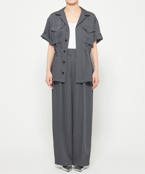 新品⭐︎mal.レレレさん　パシオーネ　袖レース　ミリタリージャケット♡ 新品⭐︎mal.レレレさん パシオーネ 袖レース ミリタリー