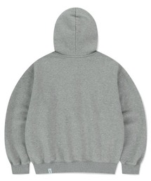 mahagrid/マハグリッド』 CUT OFF APPLIQUE ZIP-UP HOODIE/カットオフ