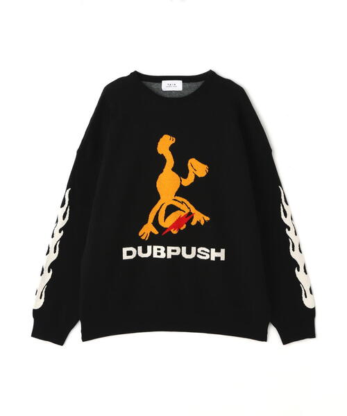 TAIN DOUBLE PUSH（タインダブルプッシュ）の「TAIN DOUBLE PUSH/タインダブルプッシュ/Exc. CREW KNIT（ニット/セーター・メンズ・ブラック/ブルー/ホワイト・L/M）」の14枚目の写真