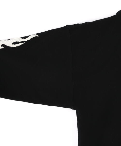 TAIN DOUBLE PUSH（タインダブルプッシュ）の「TAIN DOUBLE PUSH/タインダブルプッシュ/Exc. CREW KNIT（ニット/セーター・メンズ・ブラック/ブルー/ホワイト・L/M）」の17枚目の写真