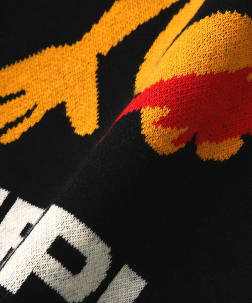 TAIN DOUBLE PUSH（タインダブルプッシュ）の「TAIN DOUBLE PUSH/タインダブルプッシュ/Exc. CREW KNIT（ニット/セーター・メンズ・ブラック/ブルー/ホワイト・L/M）」の19枚目の写真