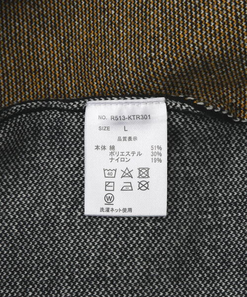 TAIN DOUBLE PUSH（タインダブルプッシュ）の「TAIN DOUBLE PUSH/タインダブルプッシュ/Exc. CREW KNIT（ニット/セーター・メンズ・ブラック/ブルー/ホワイト・L/M）」の20枚目の写真