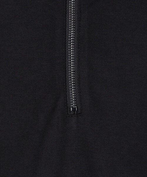 COMME CA ISM(コムサイズム)の「七分袖 フェイクレイヤード ハーフジップTシャツ(Tシャツ/カットソー・メンズ・ブラック/ホワイト・MEDIUM/LARGE/X-LARGE)」の16枚目の写真