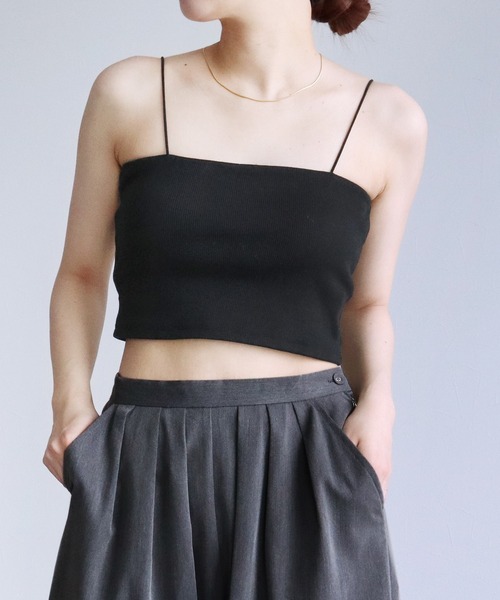 reca（レカ）の「カップ付きバンドゥキャミ（キャミソール・レディース・ブラック/オフホワイト/グレー系その他/ブルー系その他・FREE）」の12枚目の写真